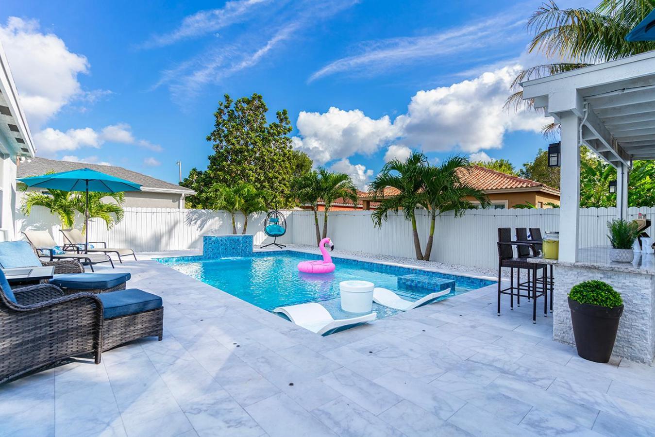 Lux Backyard/Heated Pool/Everglades/Speedway/Keys! Miami Ngoại thất bức ảnh