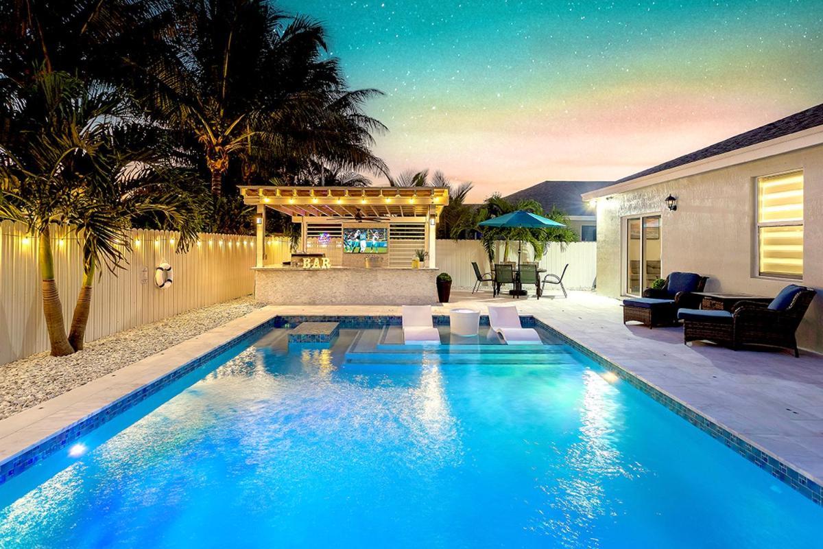 Lux Backyard/Heated Pool/Everglades/Speedway/Keys! Miami Ngoại thất bức ảnh